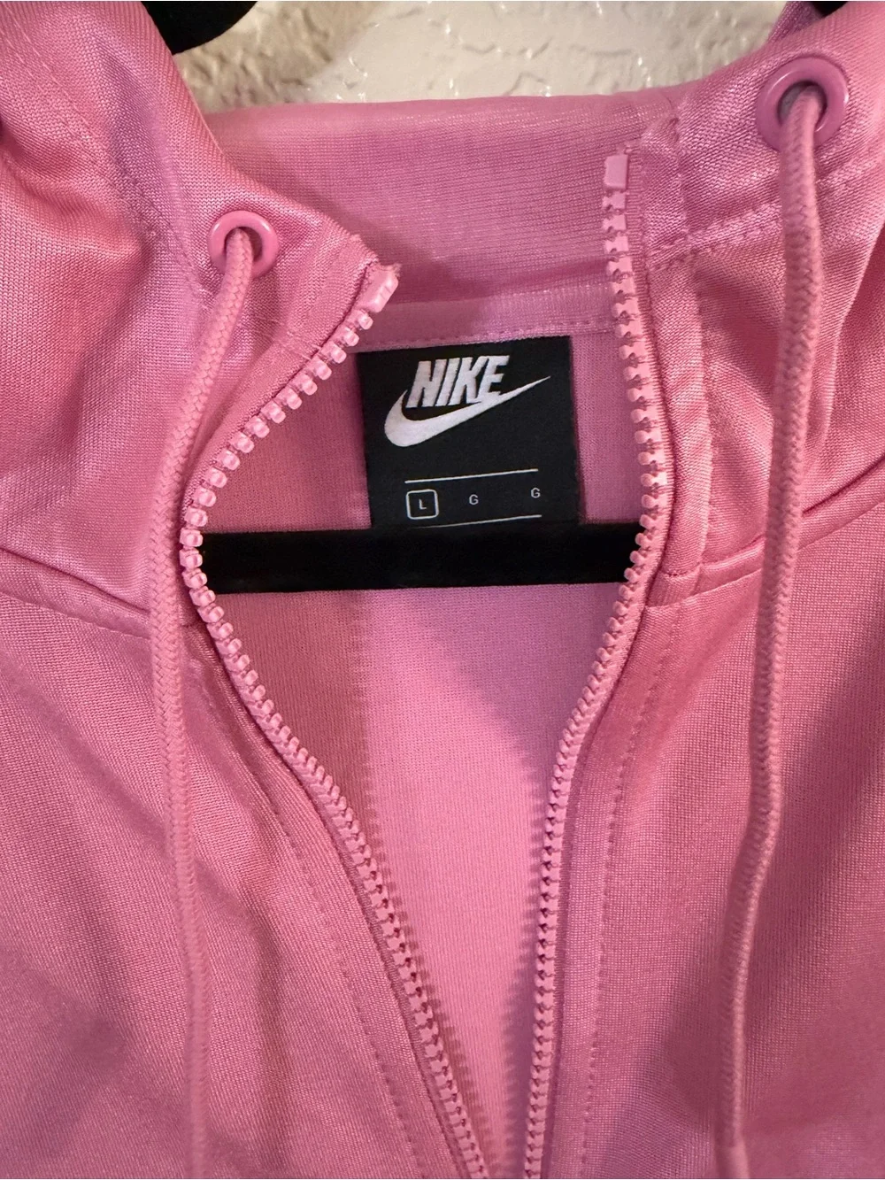 NIKE WOMEN’S BUBBLEGUM PINK HOODED JACKET
